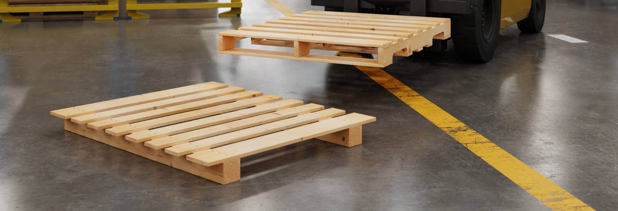 Heat Treated Wooden Pallets